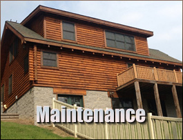  Elizabethtown, North Carolina Log Home Maintenance
